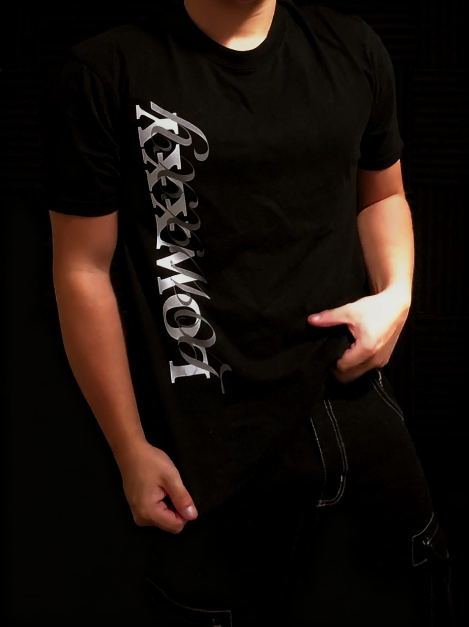Lowxxy Royal Script vintage-inspired graphic tee